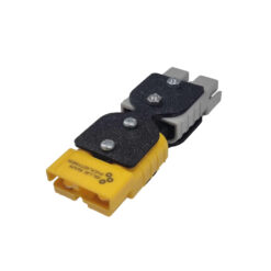 Blue Bar Mini Adaptor Single Grey to Coloured Plug
