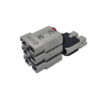 Blue-Bar-DC-14020-Mini-Adaptor-Grey-to-Triple-Grey-50-amp 50 amp Anderson Style Plug