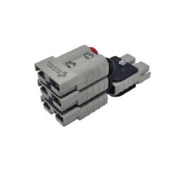 Blue-Bar-DC-14020-Mini-Adaptor-Grey-to-Triple-Grey-50-amp 50 amp Anderson Style Plug