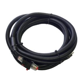 6 B&S (13.5mm2) x 6m Power Extension Lead with 50 amp Resettable Circuit Breaker, Heavy Duty Cable Lugs, Split Tube, 50 amp Anderson Style Plug
