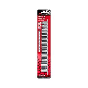 Metric Hetok Socket & Deep Socket Set