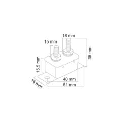 Cole Hersee E61-30055-10 Piece
