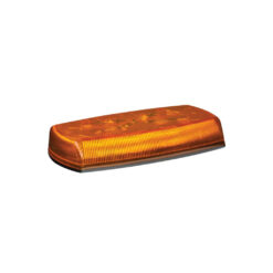 Ecco 5585A 12/24VDC 15" Compact LED Amber Lens Mini Light Bars Permanent Mount