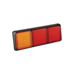 LED Autolamps E72-100BARRM 12/24V Stop/Tail Indicator 100 Series 49 LED Light
