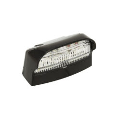 LED Autolamps E72-41BLMB 12/24V LED License Plate Lamp Black Housing Single Pack, Truck & Trailer LED License Plate Lamps