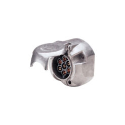 7 Pin Metal Round Large Trailer Socket