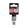 6pt Metric Short Regular Socket, 1/2" Dr 6pt