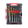 Pro-Kit PT41203 Screw Extractor & Left-Hand Drill Bit Set 10pc