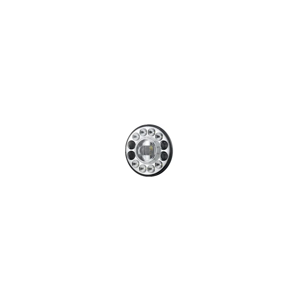 WhiteVision LHL180C 7" LED Headlight High/Low Beam with Park Function, LED Headlights High/Low Beam