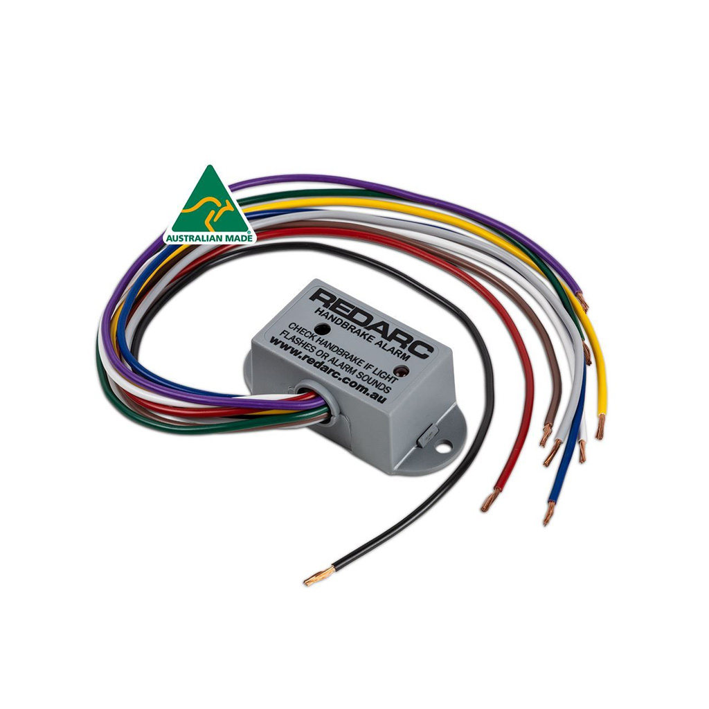 Redarc HBA1224 12/24V Hand Brake Alarm 30mA Audible Buzzer & LED Warning