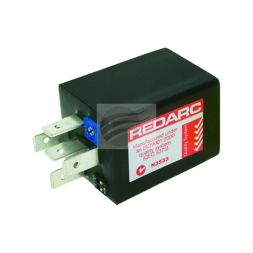 Redarc TIM05 Relay Timer Delayed On/Off 12/24V Temp Output at Turn On Adjustable