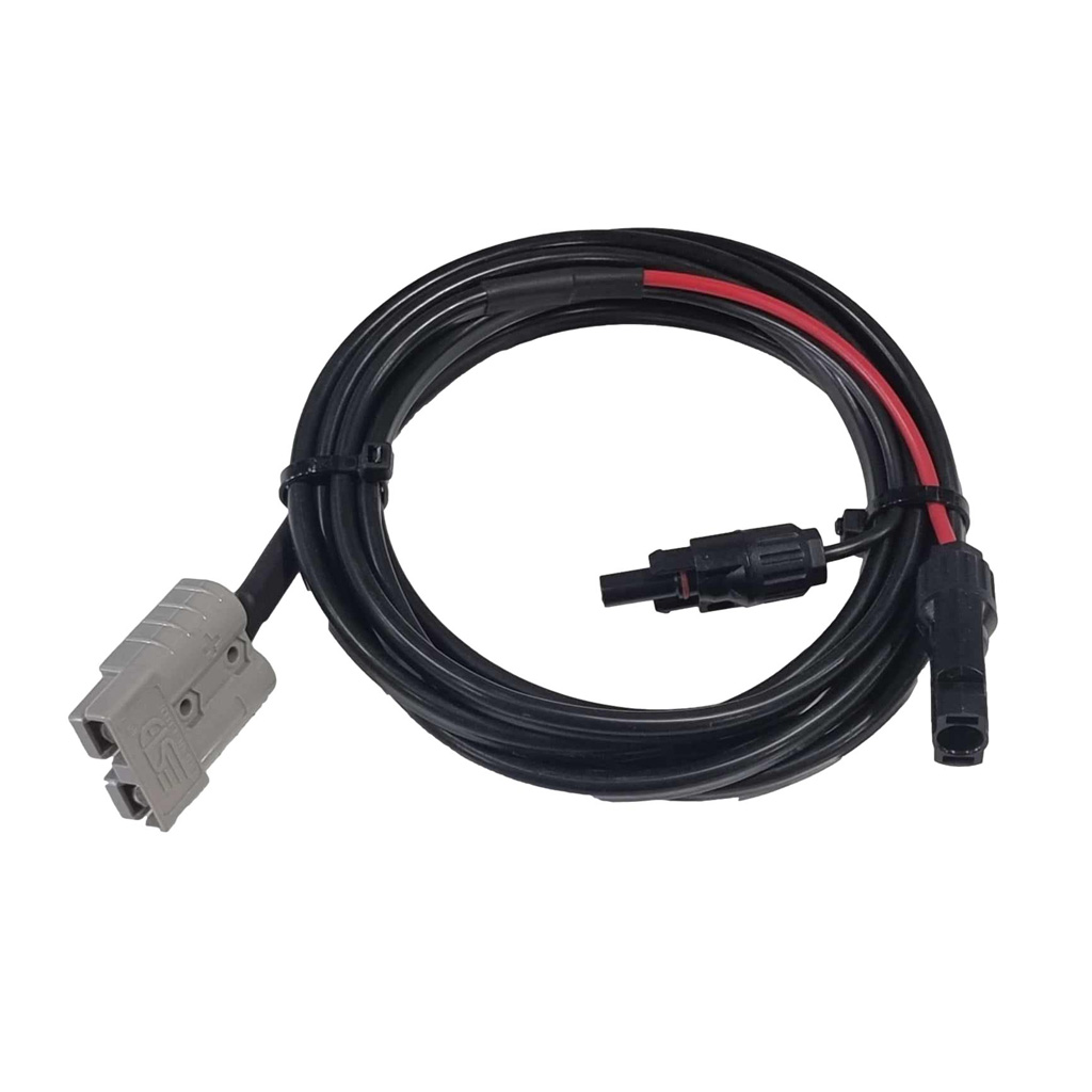 Blue Bar Industries Solar Cable Lead MC4 to 50 amp Anderson Plug. Various Lengths