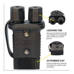 Trailer Vision TVN349380-120 Lead Side 120 amp Anderson Plug Cover
