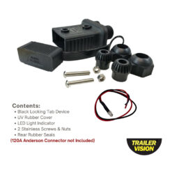 Trailer Vision TVN349380-120 Lead Side 120 amp Anderson Plug Cover