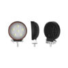 Whitevision LWL300-18 18W Round LED Work Lamp Flood Beam 60deg 9-33V 1260lm