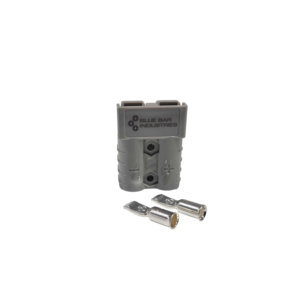 Blue-Bar-DC-11280-50-amp-Anderson-Style-Plug-Grey