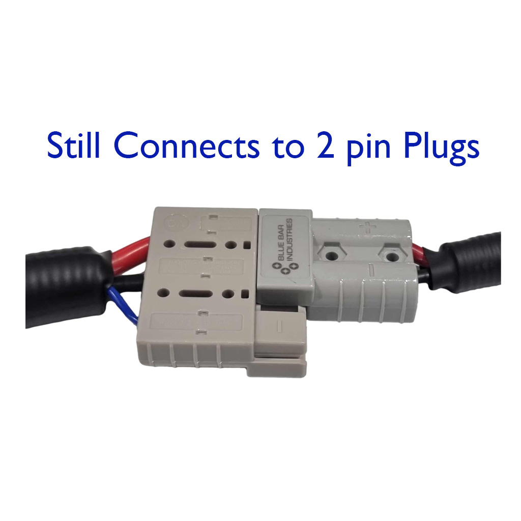 Blue-Bar-DC-11821-3-Pin-Anderson-Style-Plug-Grey