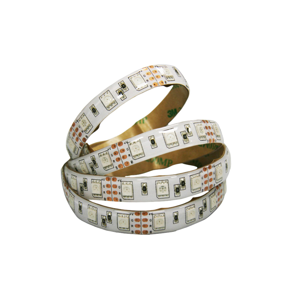 Whitevision CLB300 300-1200mm-RGB-LED-Strip-with-3M-Tape-60LEDs-per-Minute, RGB LED Strip Light