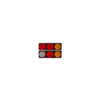 Whitevision CRL350LEDB 350 Series Combination LED Stop/Tail/Indicator 9-33V Black Base, Rear Combo LED Lamp