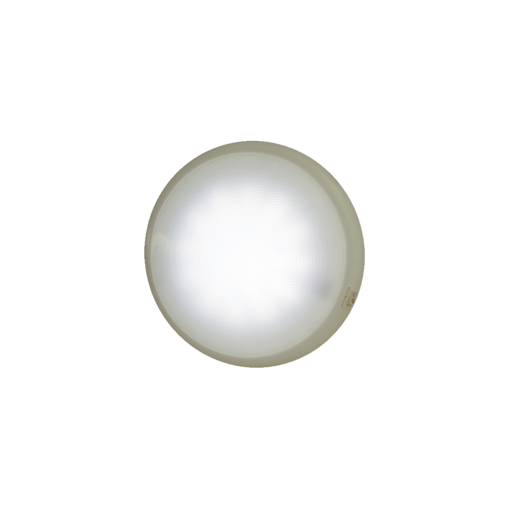Whitevision IL200LED 10-30V-10-inches-LED Oyster Light 6W Surface-Mount