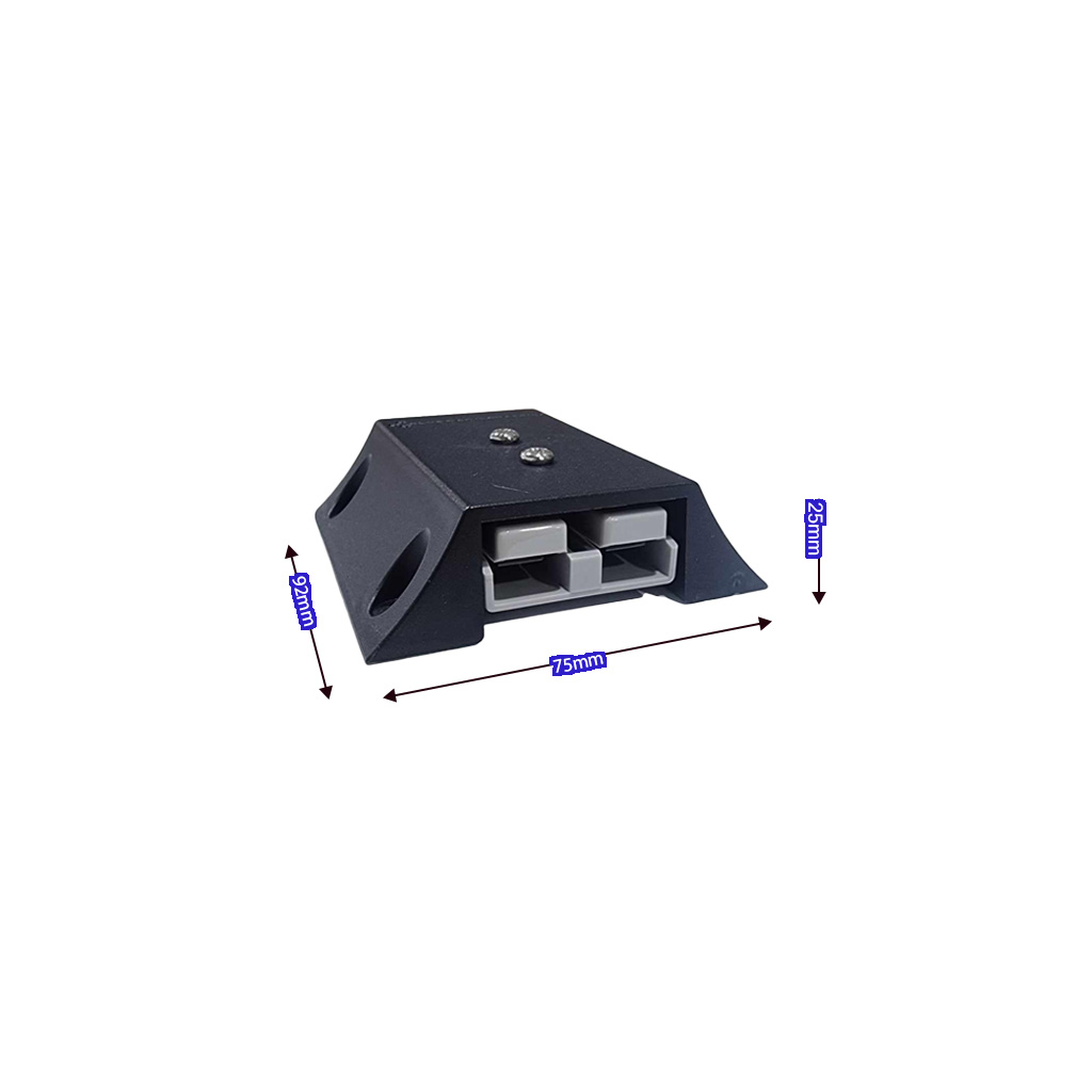 Blue-Bar-50a-Anderson-Plug-Black-Shell-with-Plug-and-Fittings