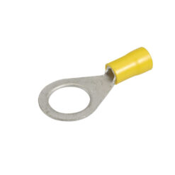 Blue Bar DC-13280 Yellow-Insulated-13.0mm-Ring-Terminal-Wire-4--6mm-10pk