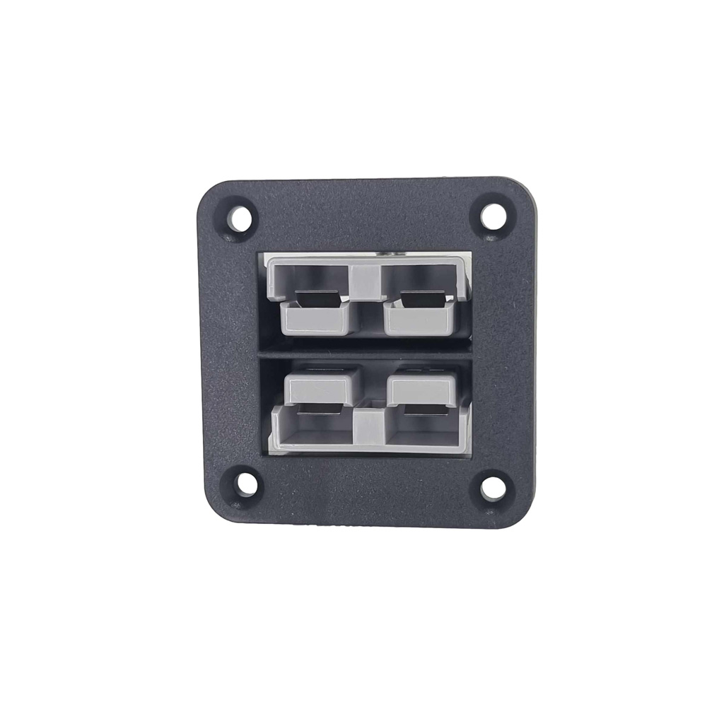Blue-Bar-DC-254 Double 50 amp Anderson Flush Mount