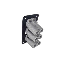 Blue-Bar-DC-255-Triple-50a-Anderson-Flush-Mount-with-Plugs-wth-Fittings