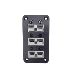 Triple 50 amp Anderson Flush Mount with plugs