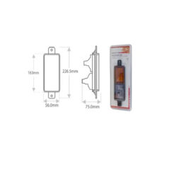WhiteVision-FM850LEDB-Bull-Bar-lED-Indicator-Front-Position-with-Amber_Clear-Lense