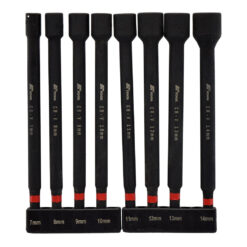 PK-Tools-PT10818-Long-Reach-Magnetic-Nut-Driver-Set-8pc Nut Driver Set Long Reach