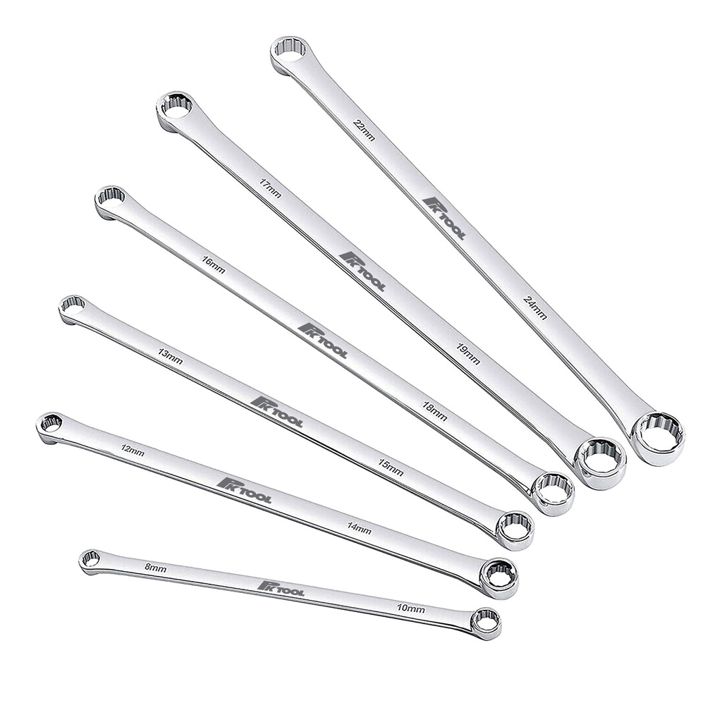 Low Profile Extra Long Double Ring Spanner