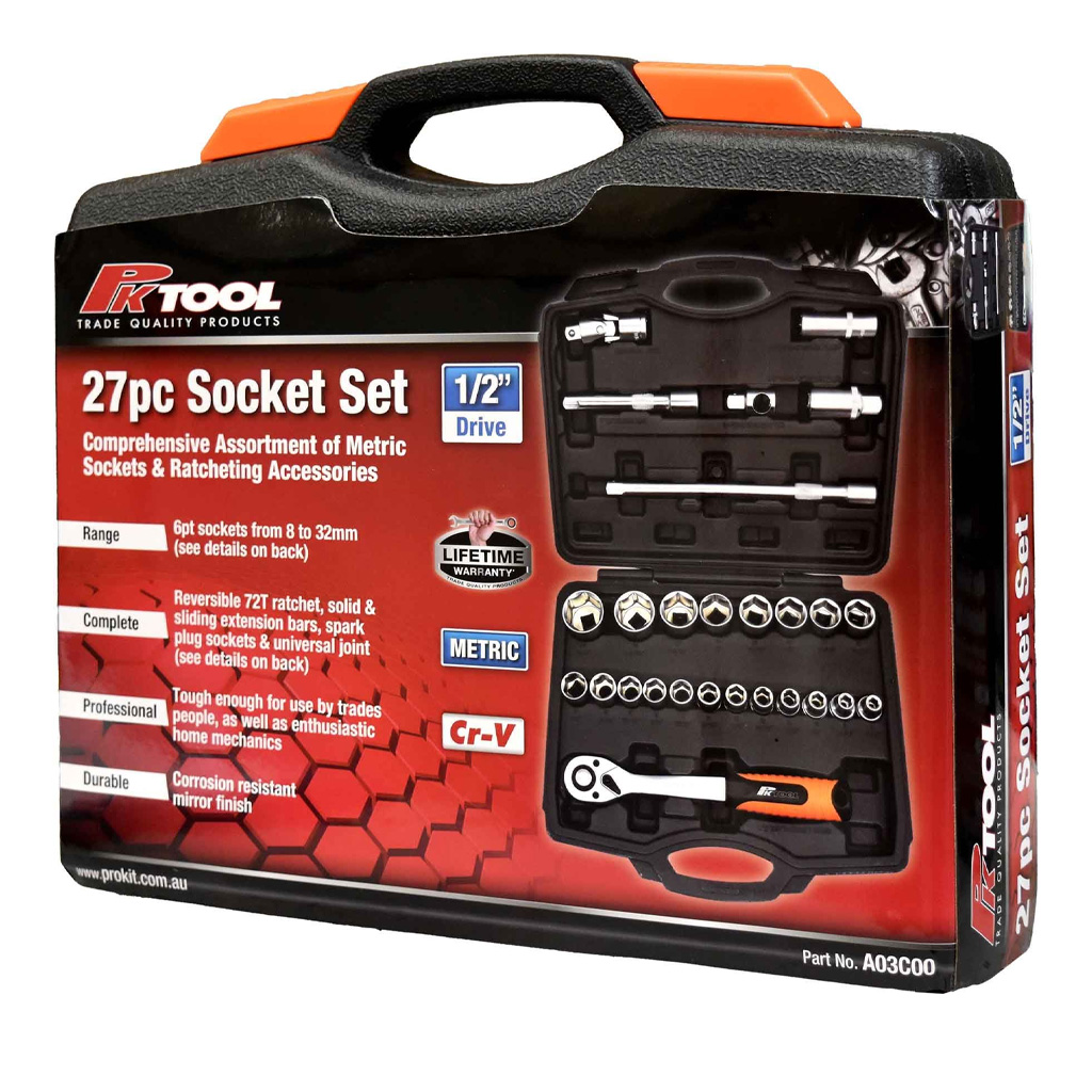 PK Tool Socket Set 27pc - Image 2